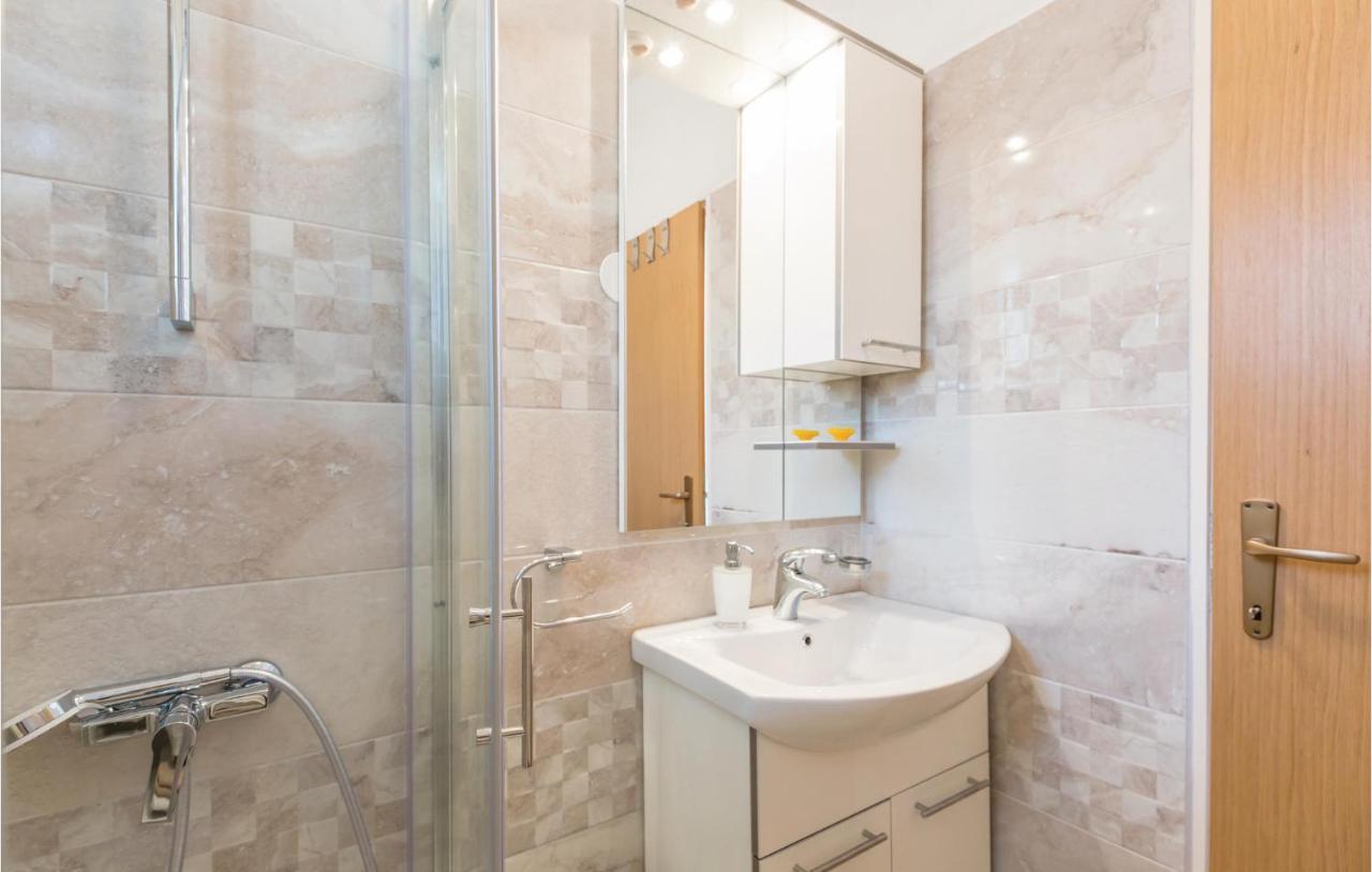 Lovely Apartment In Brela With House Sea View Kültér fotó